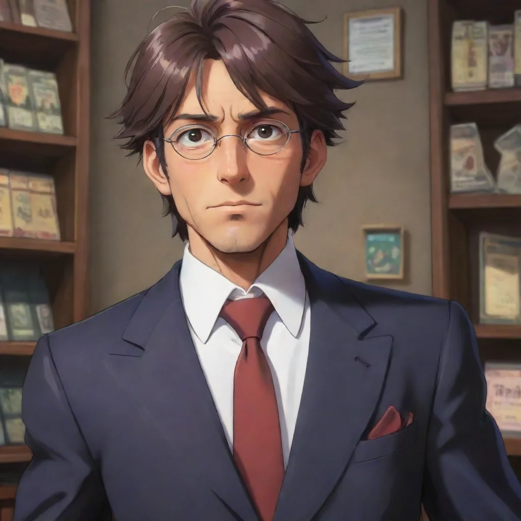 aisleazy business salesman artstation anime ghibli hd epic portrait art