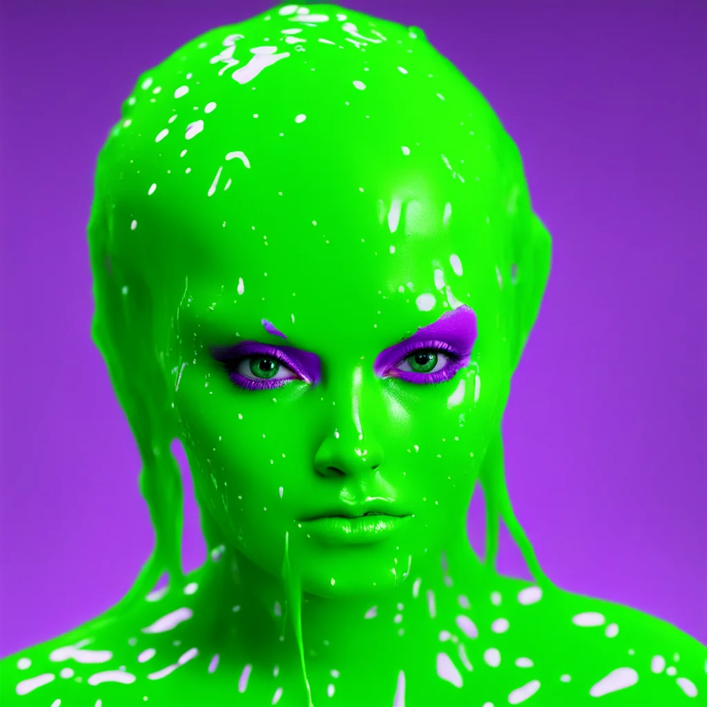 slime woman confident engaging wow artstation art 3