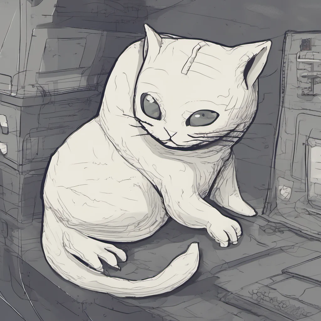 slugcat confident engaging wow artstation art 3