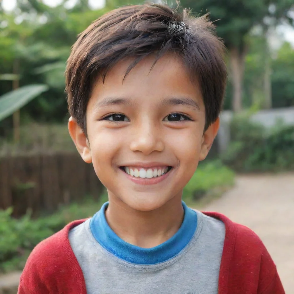 aismile face a boy