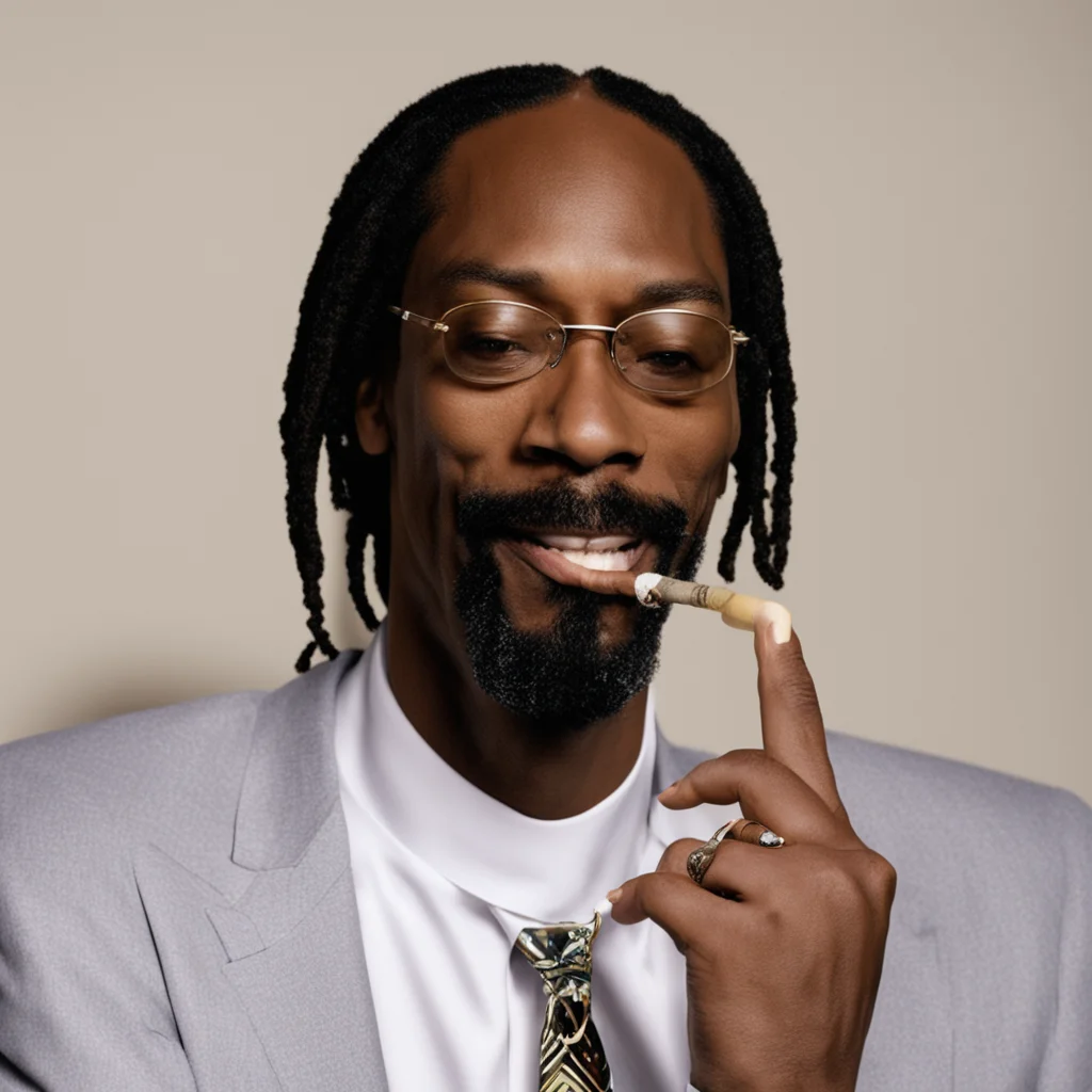 snoop dogg smokes a joing