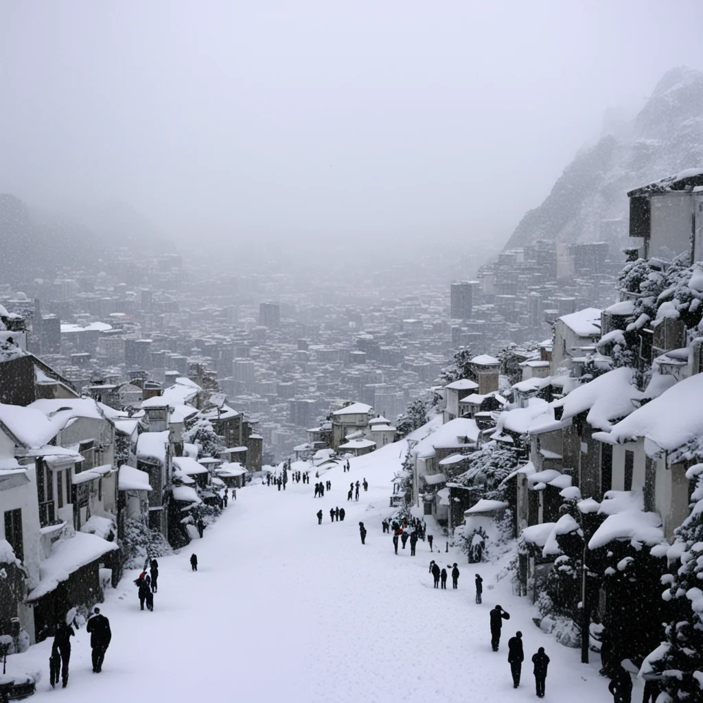 aisnowfall in rio de janeiro