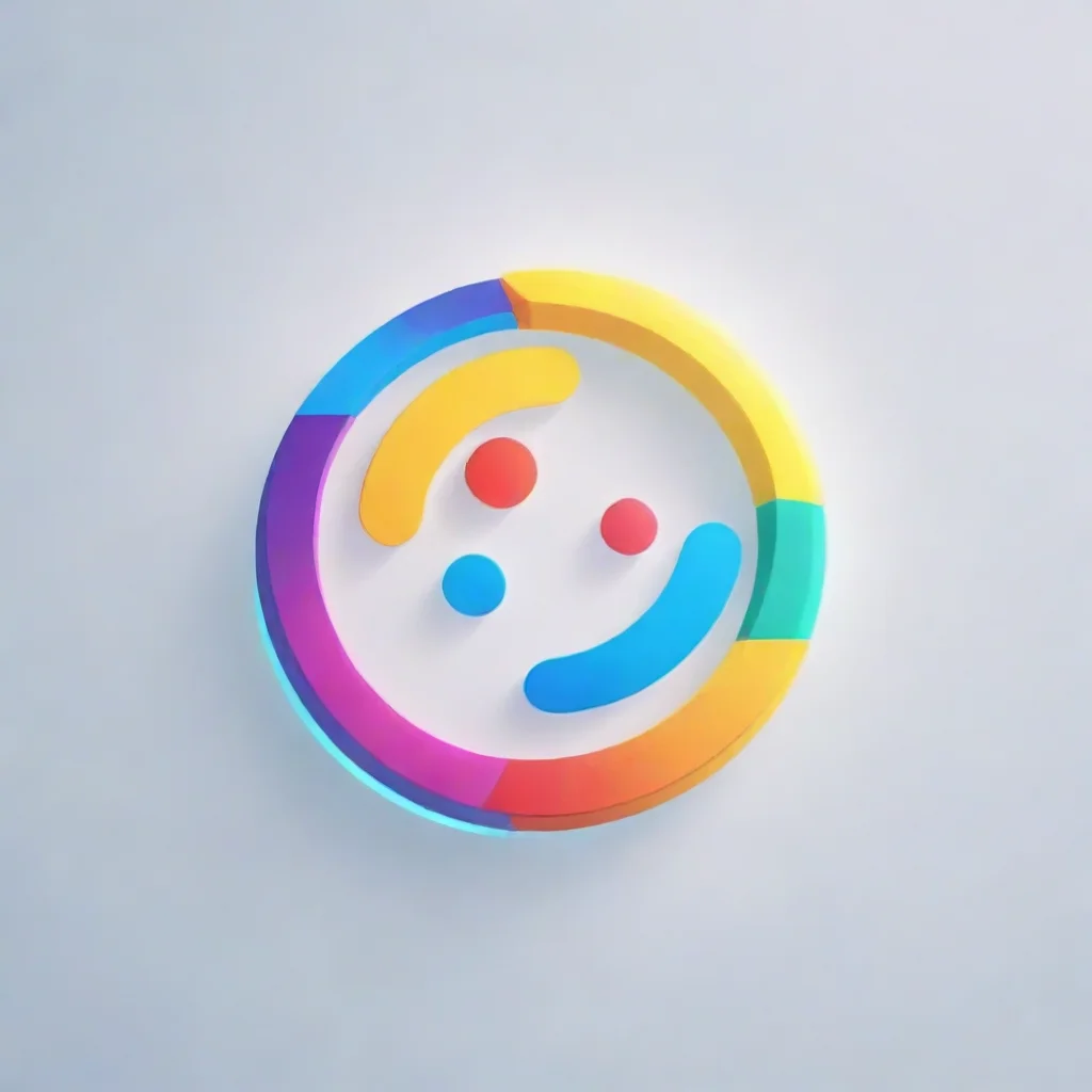 aisocial affiliate marketing company clean logo bright artstation abstract helping 