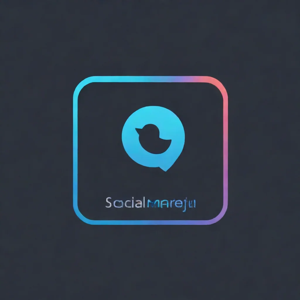 aisocial media marketing logo clean minimalist artstation