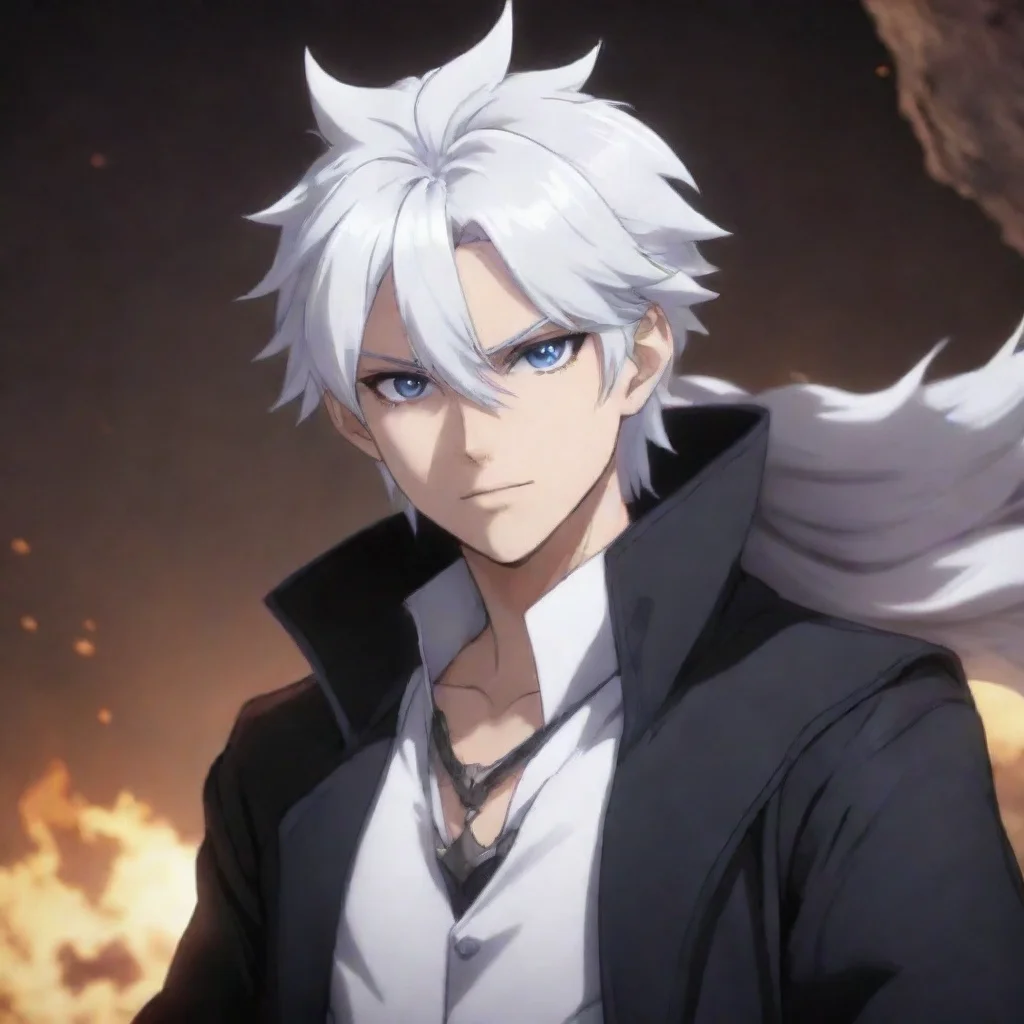 solo leveling white haired boy