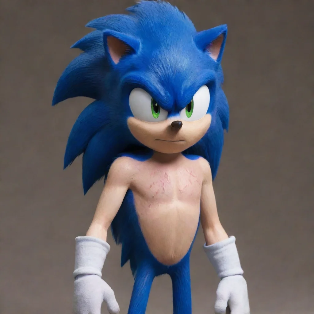 sonic has scars