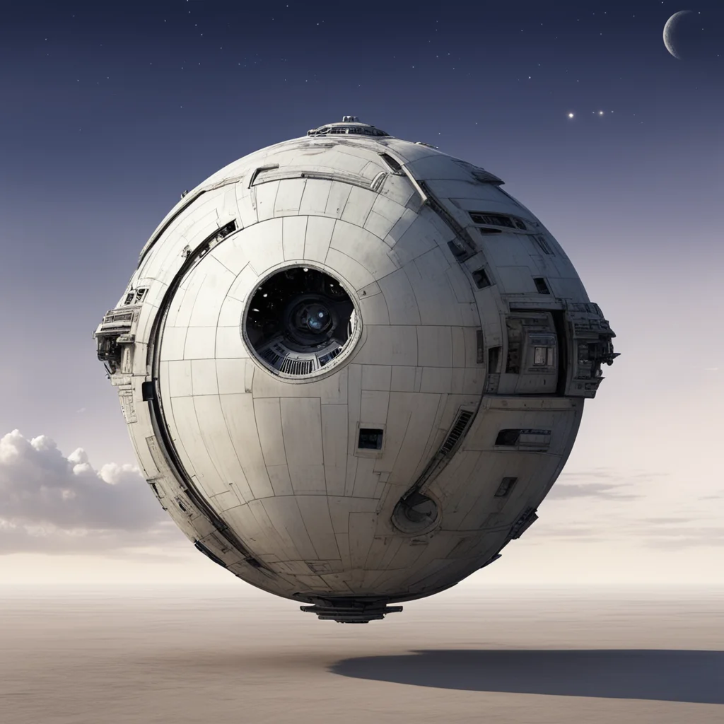 sphere shaped space ship  star wars  good looking trending fantastic 1