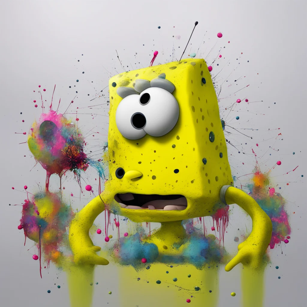 spongebob angry at ai art good looking trending fantastic 1