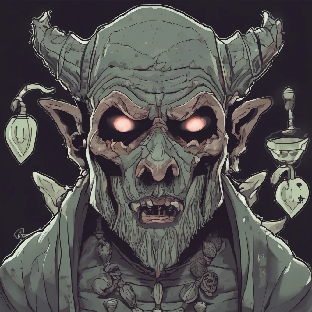 spooky goul character portrait  good looking trending fantastic 1
