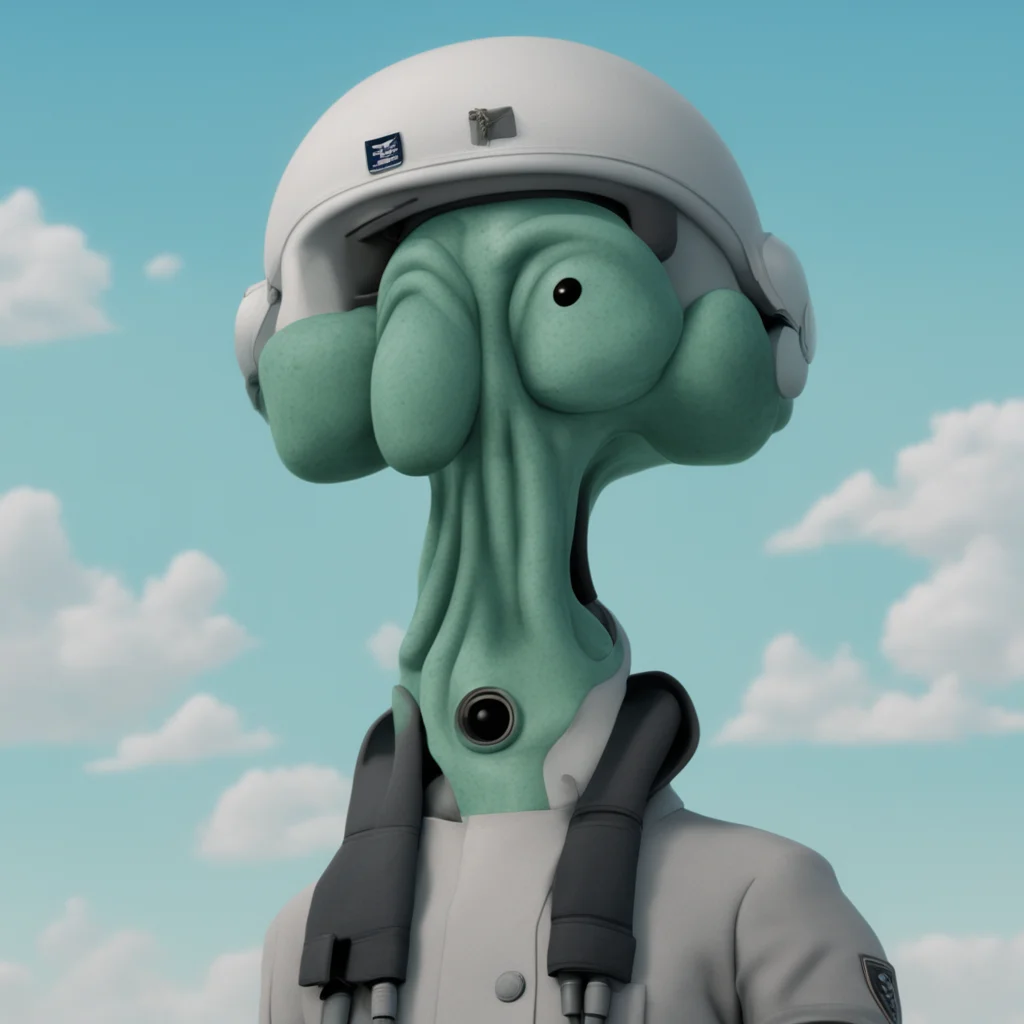 aisquidward is a fighter pilot in the united states navy