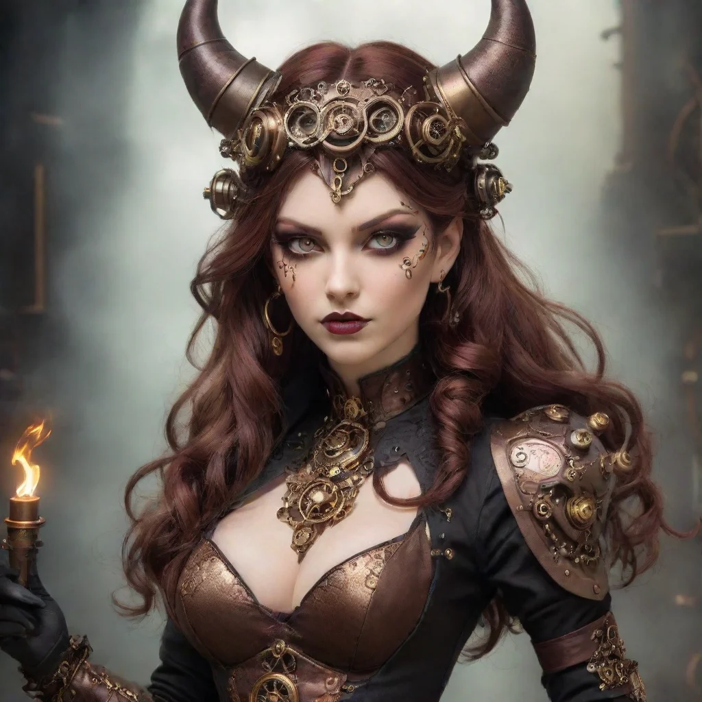 steampunk demon beauty grace