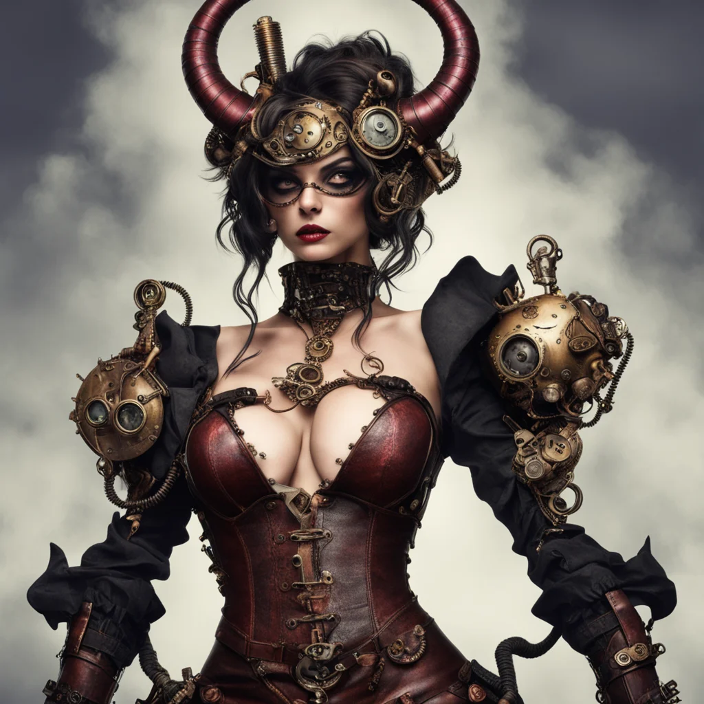 aisteampunk seductive demon confident engaging wow artstation art 3