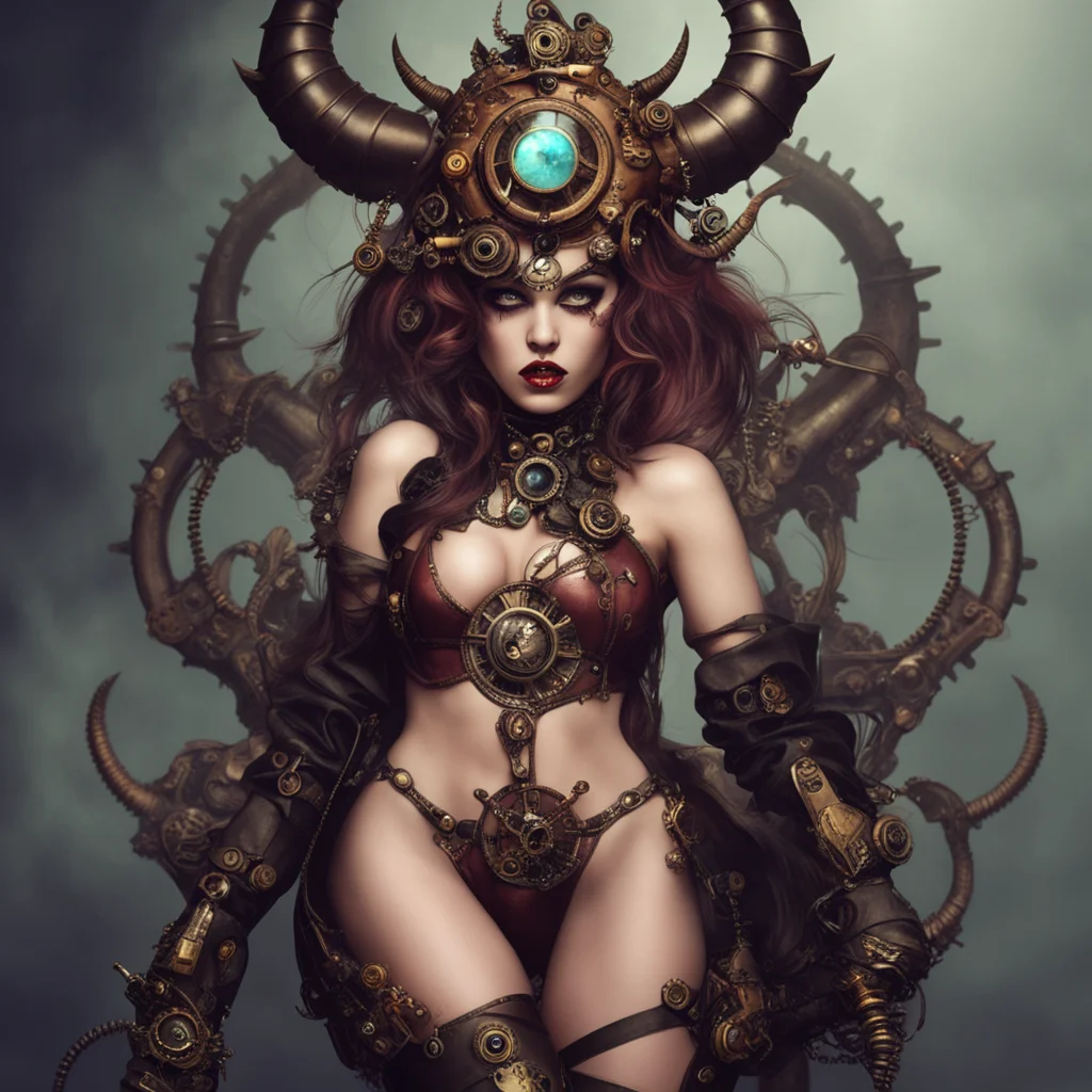 aisteampunk seductive demon good looking trending fantastic 1