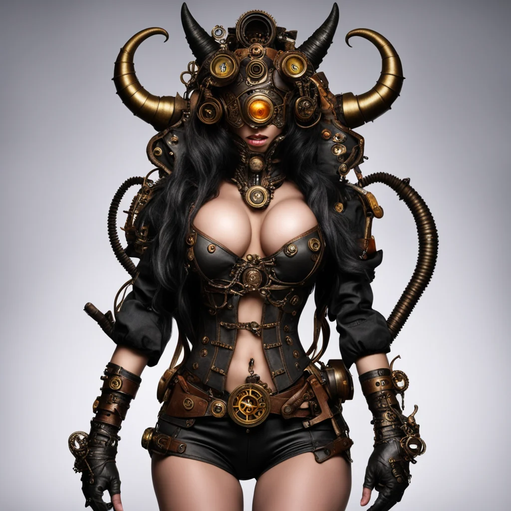 steampunk seductive demon