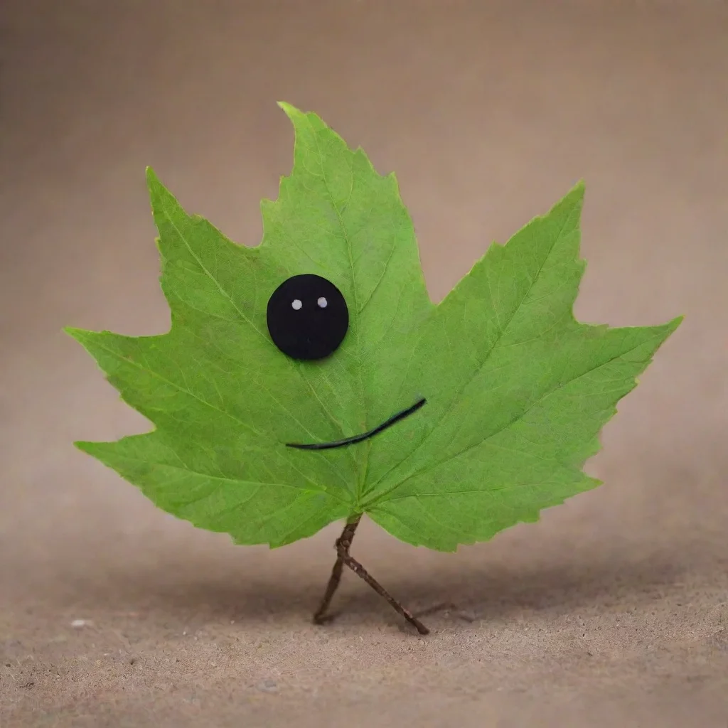 aistickman chewing leaf