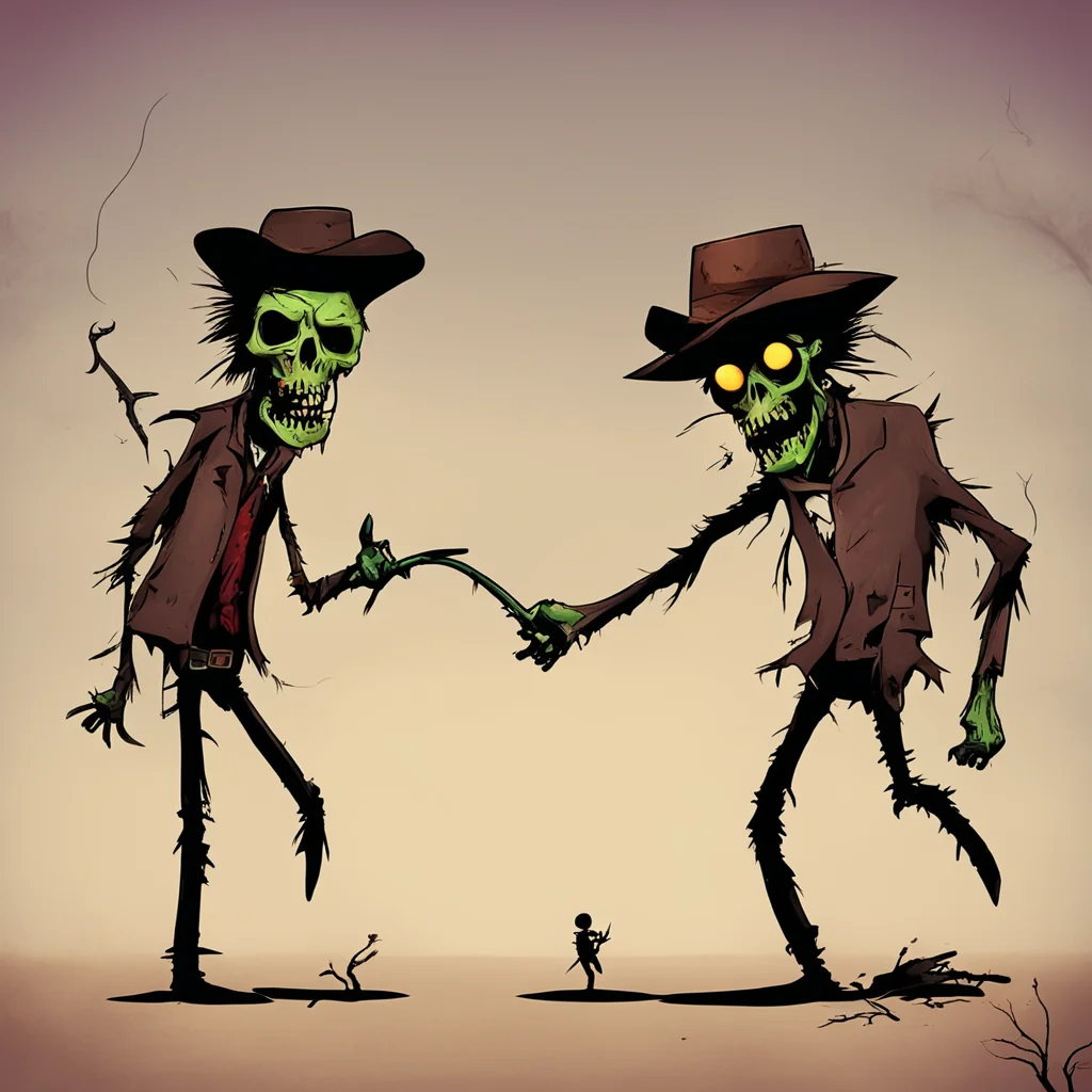 stickman cowboy vs zombie amazing awesome portrait 2