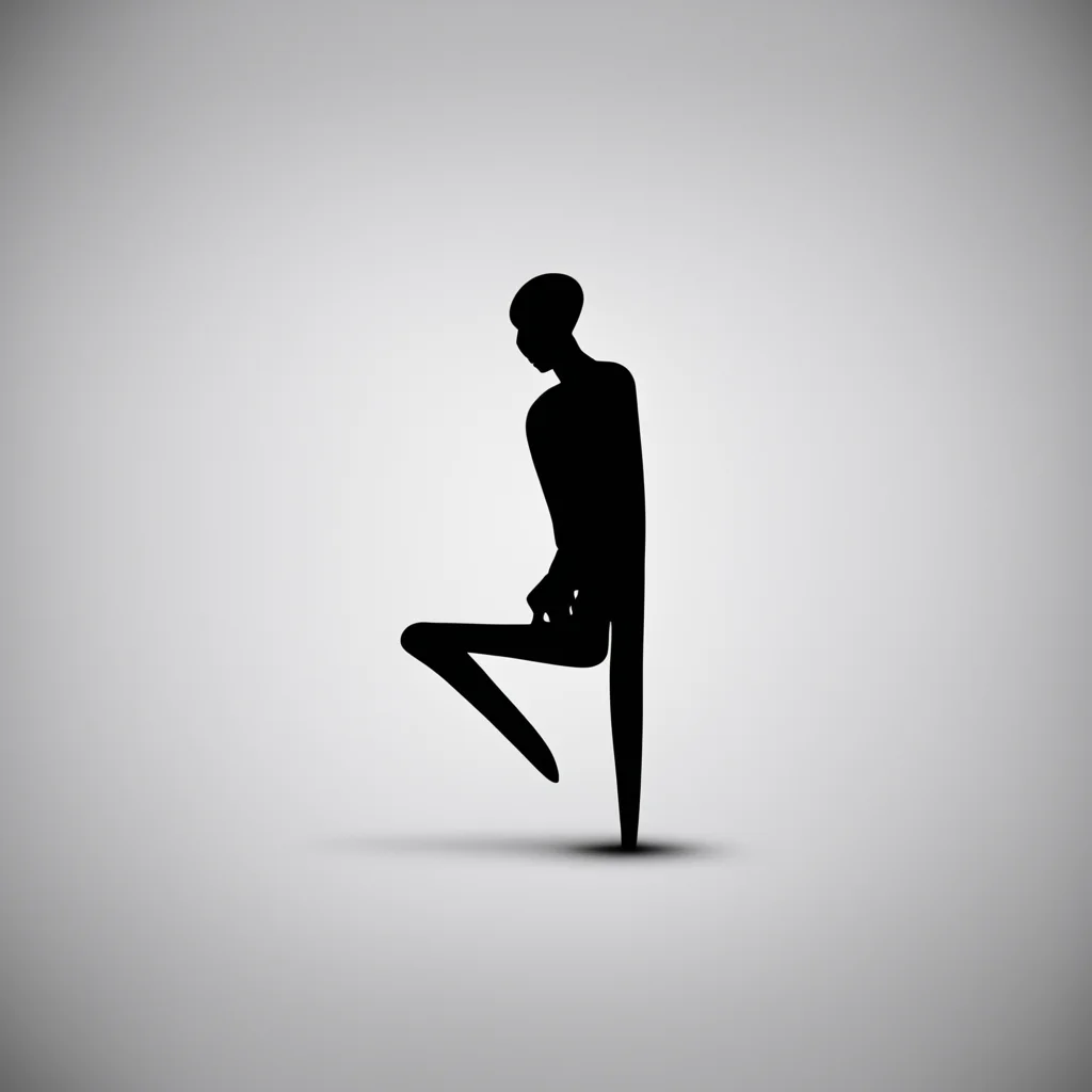 aistickman on his knees amazing awesome portrait 2