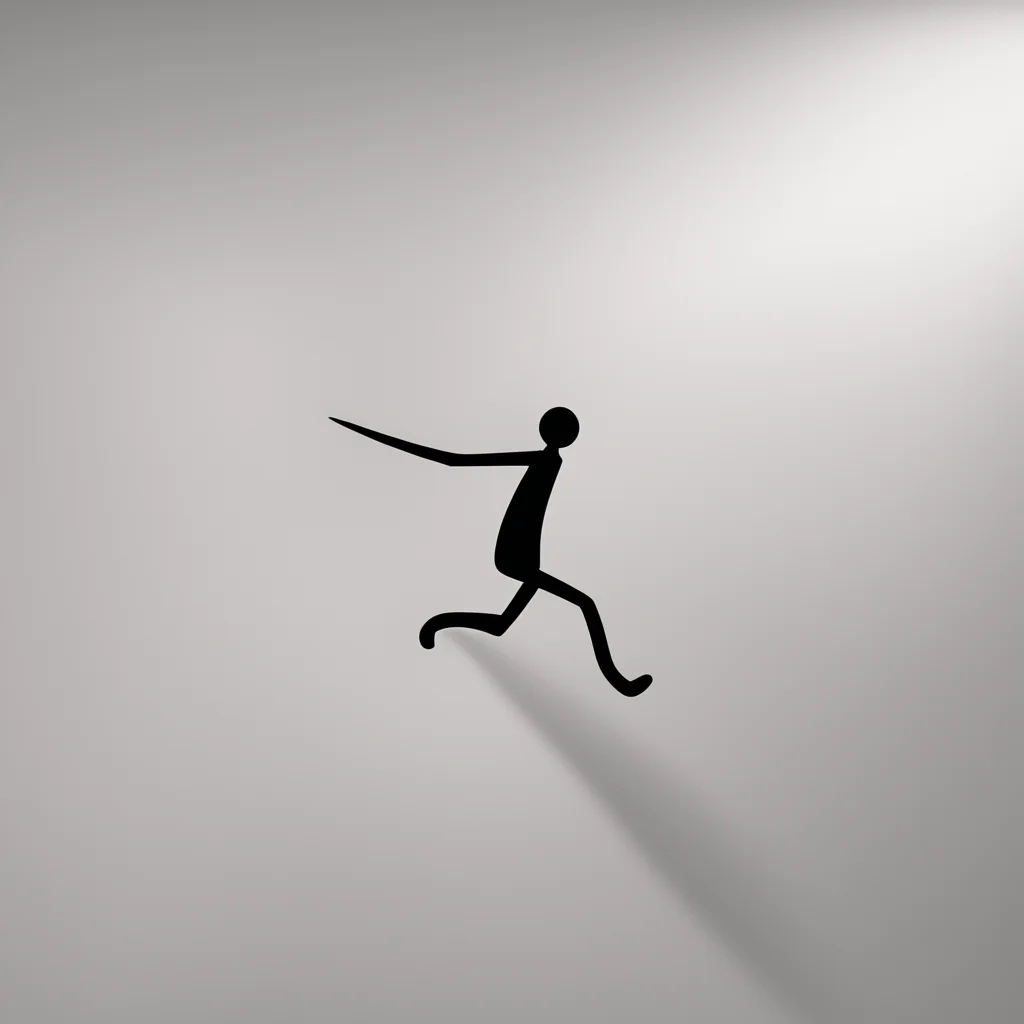 aistickman stepping upstairs amazing awesome portrait 2