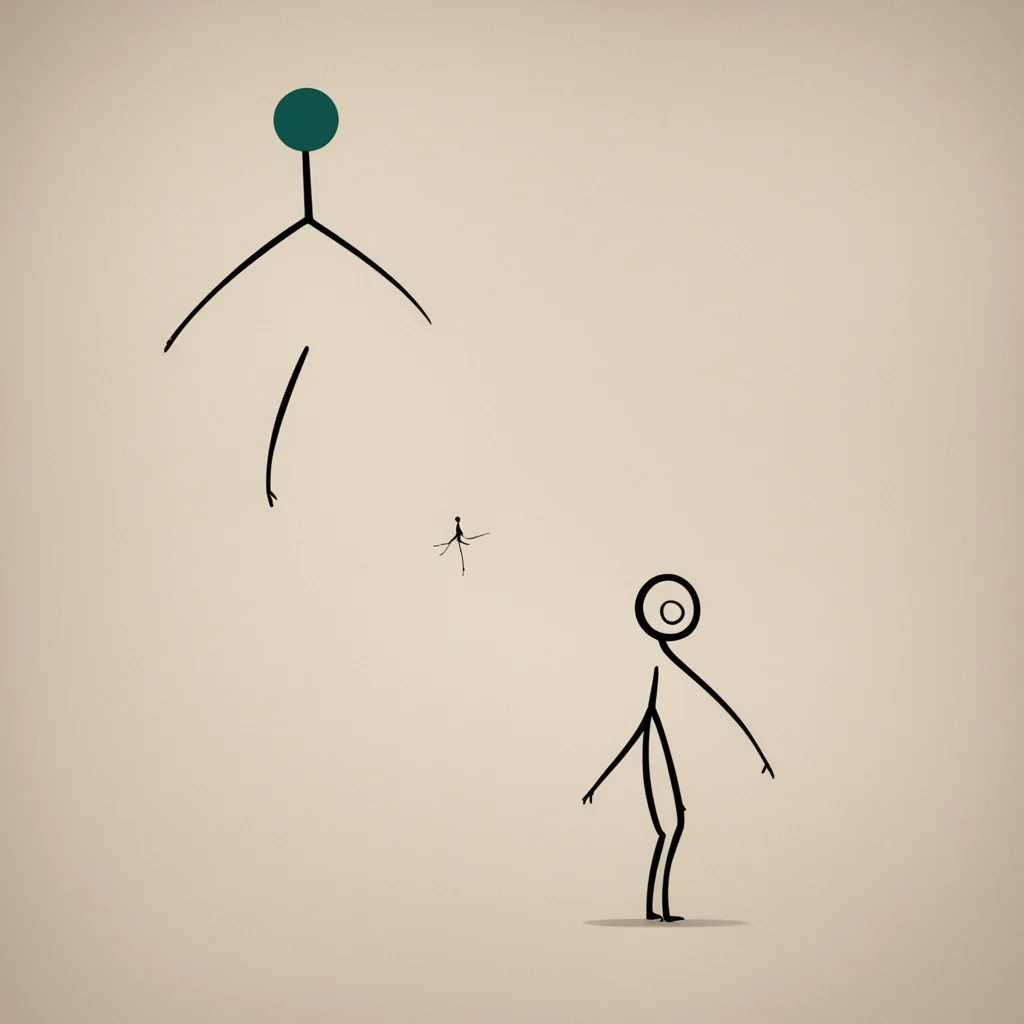 aistickman walking with stickwoman good looking trending fantastic 1