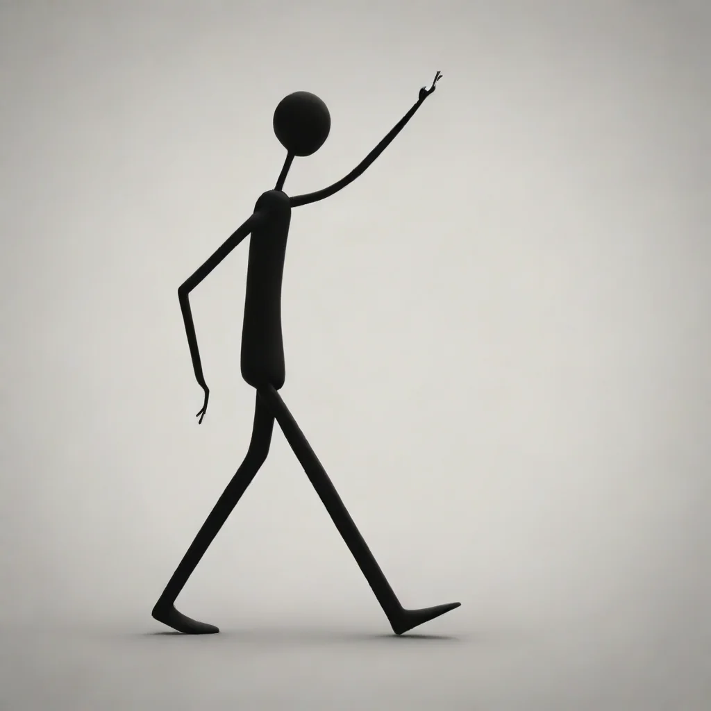 aistickman walking