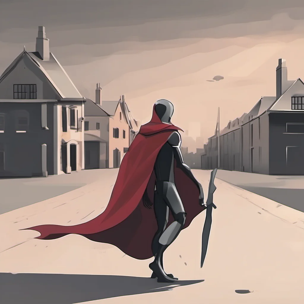 stickman wirh cape