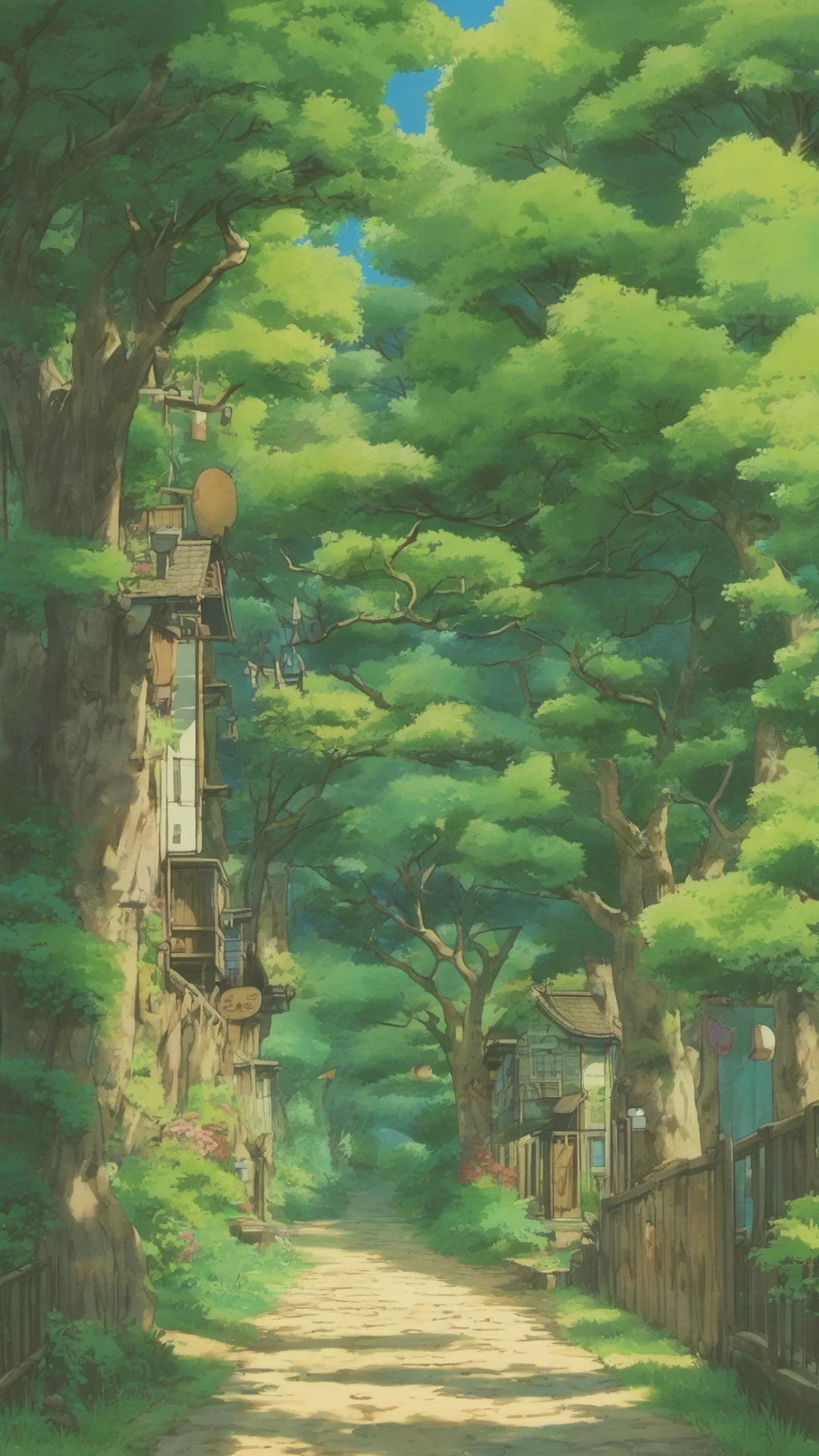studio ghibli background scenery amazing awesome portrait 2 tall