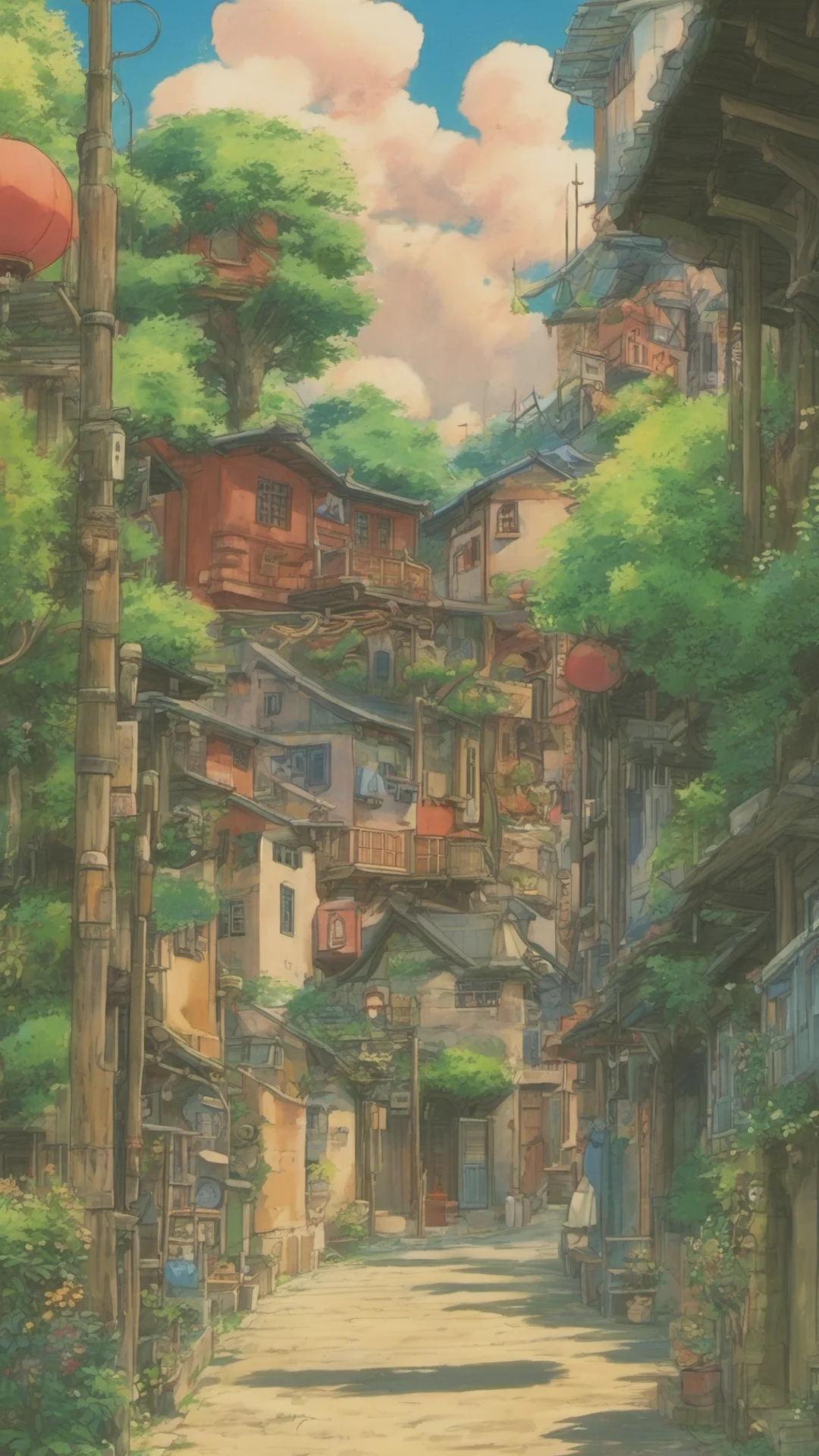 studio ghibli background scenery good looking trending fantastic 1 tall