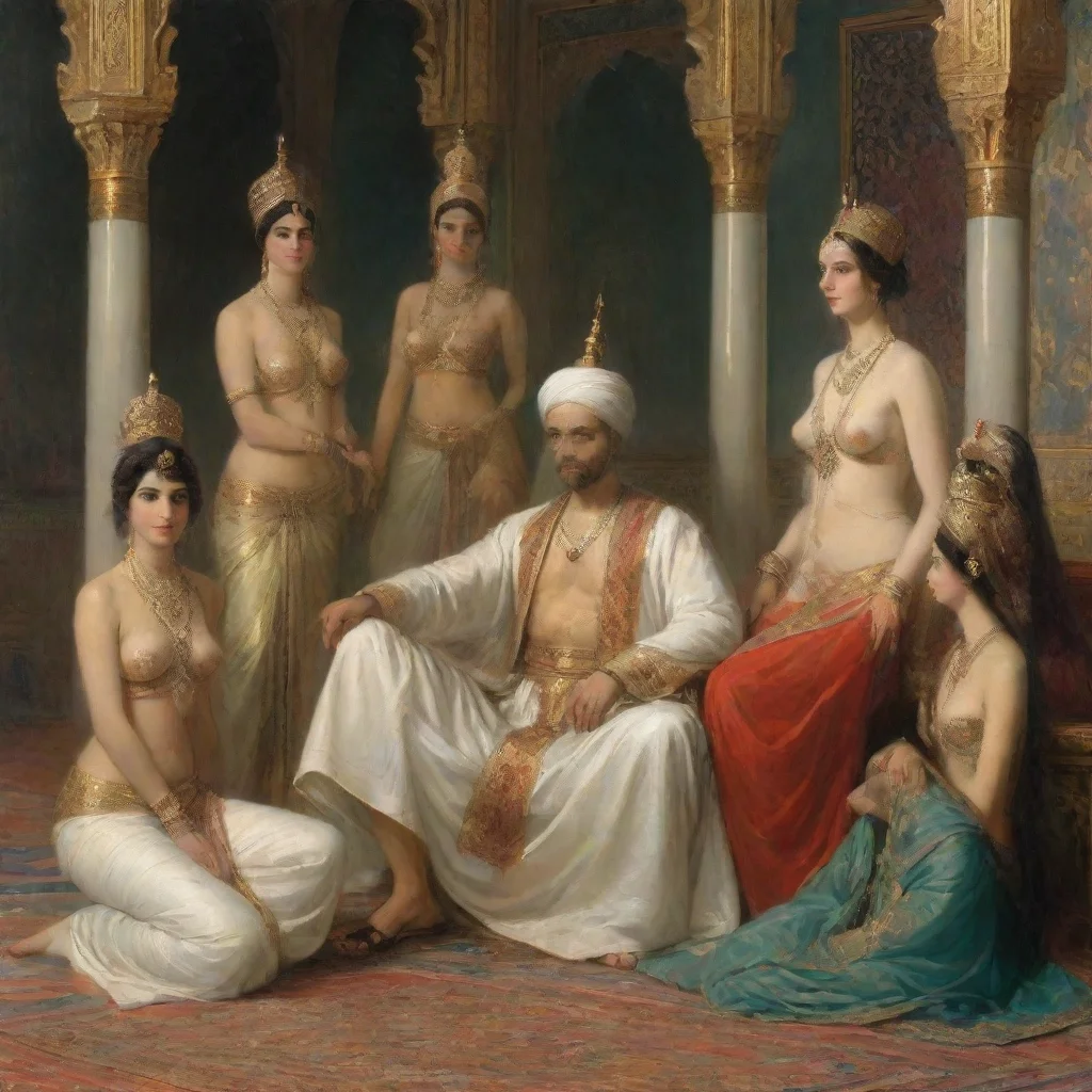 sultan and his harem