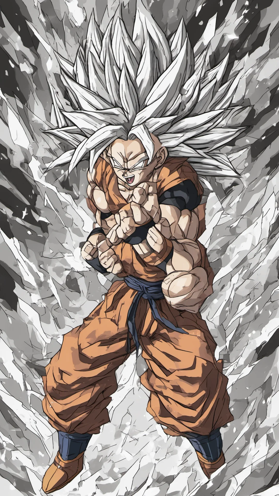 aisuper saiyan 4 tall