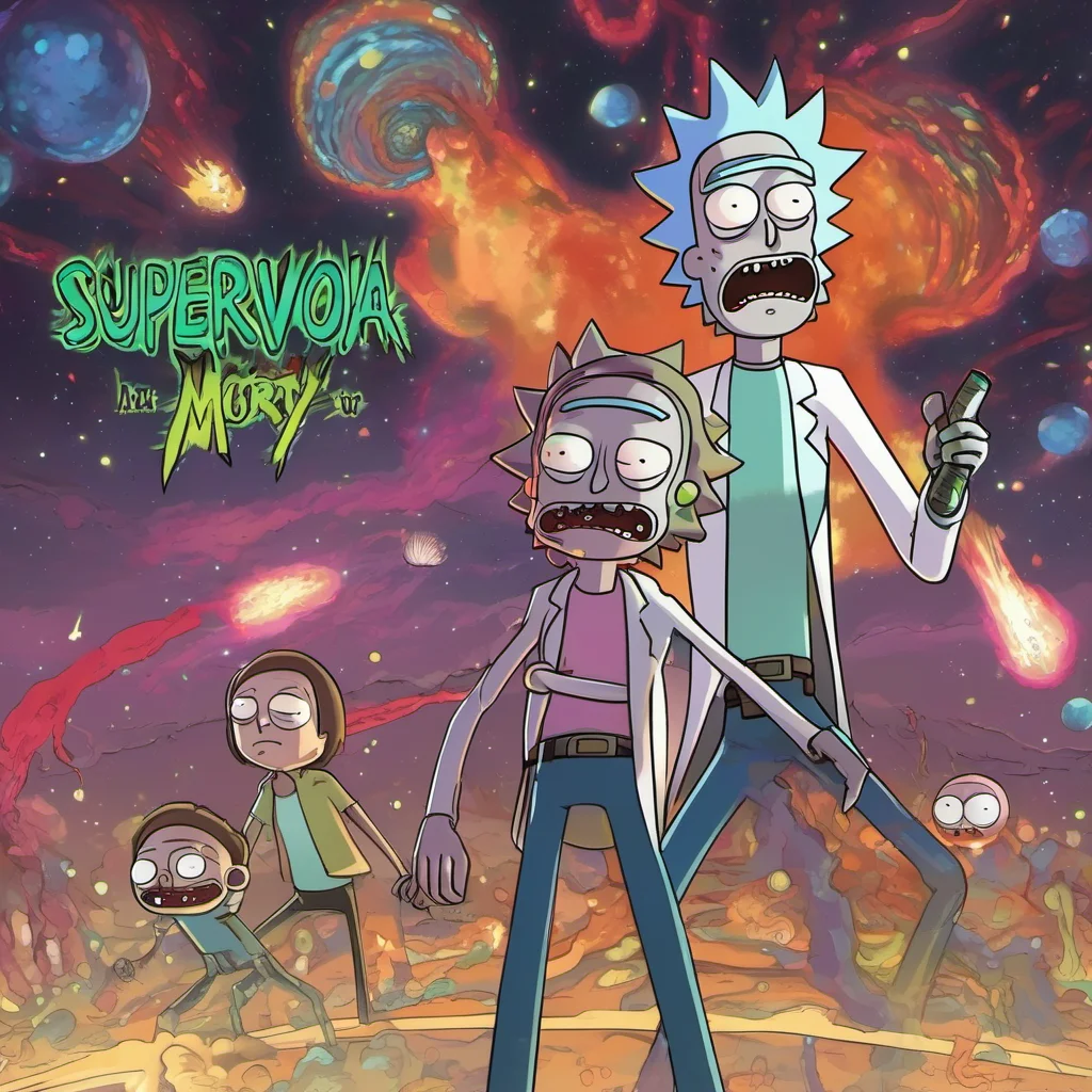 supernova rick and morty good looking trending fantastic 1