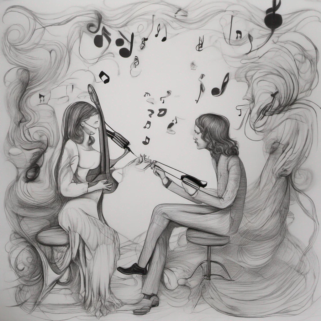 surreal love musical drawing