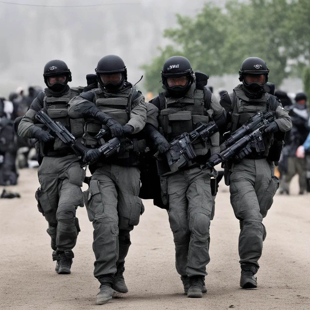 swat confident engaging wow artstation art 3