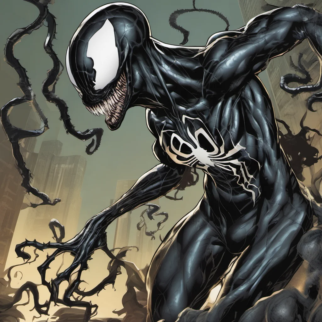 symbiote confident engaging wow artstation art 3