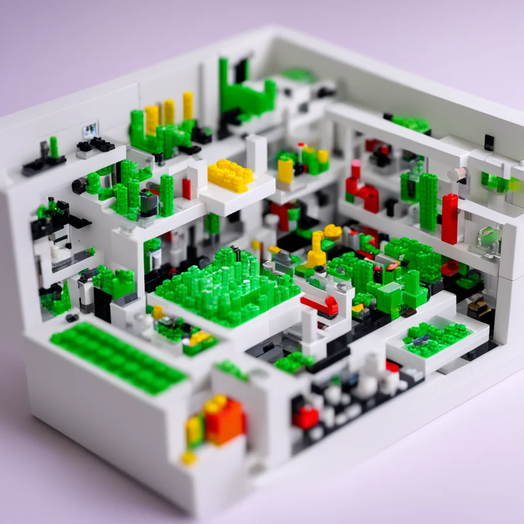 synthetic biology laboratory in lego confident engaging wow artstation art 3