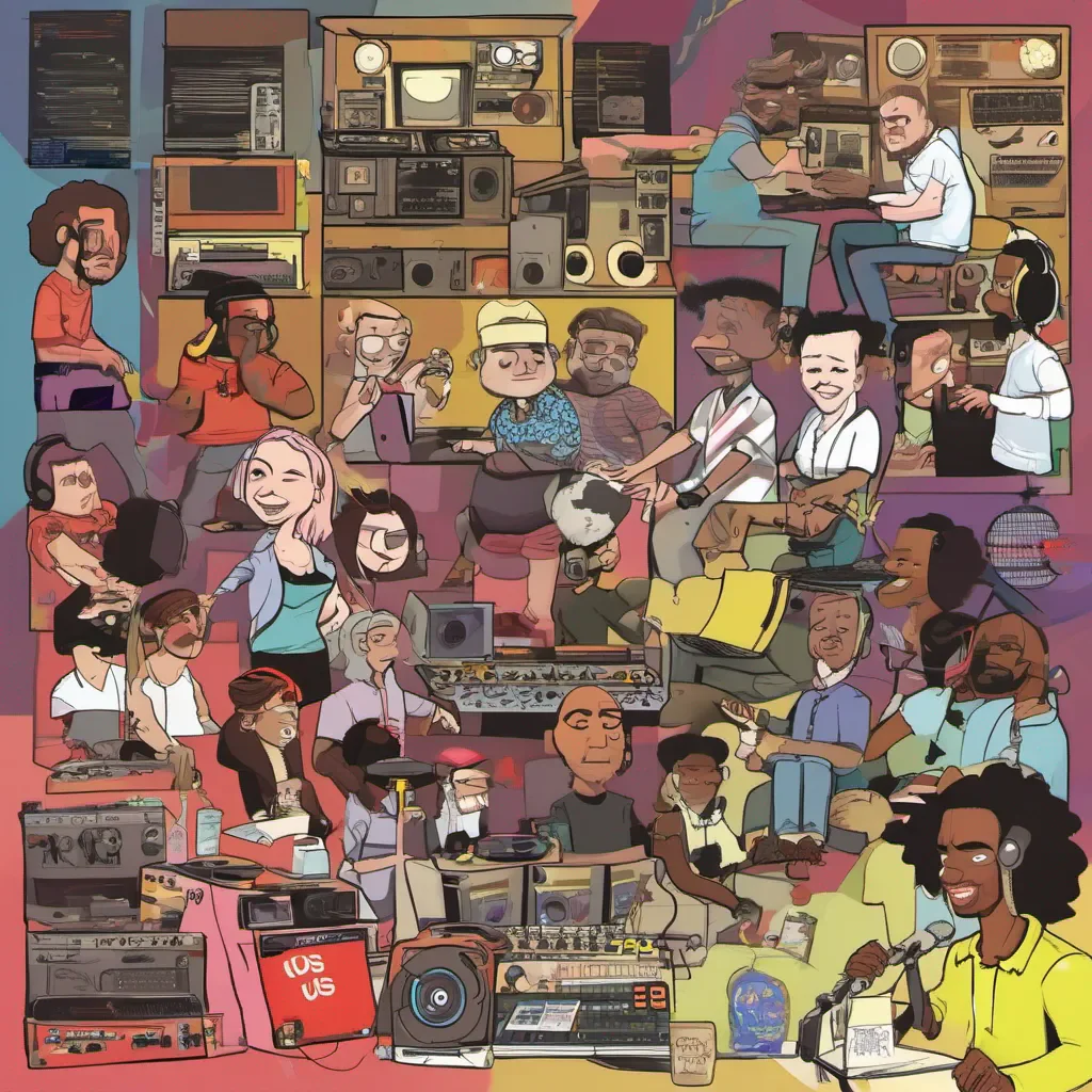 aitale of us djs in cartoons good looking trending fantastic 1
