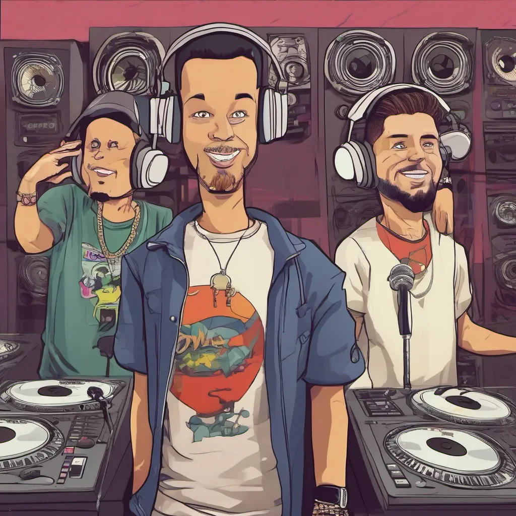 aitale of us djs in cartoons