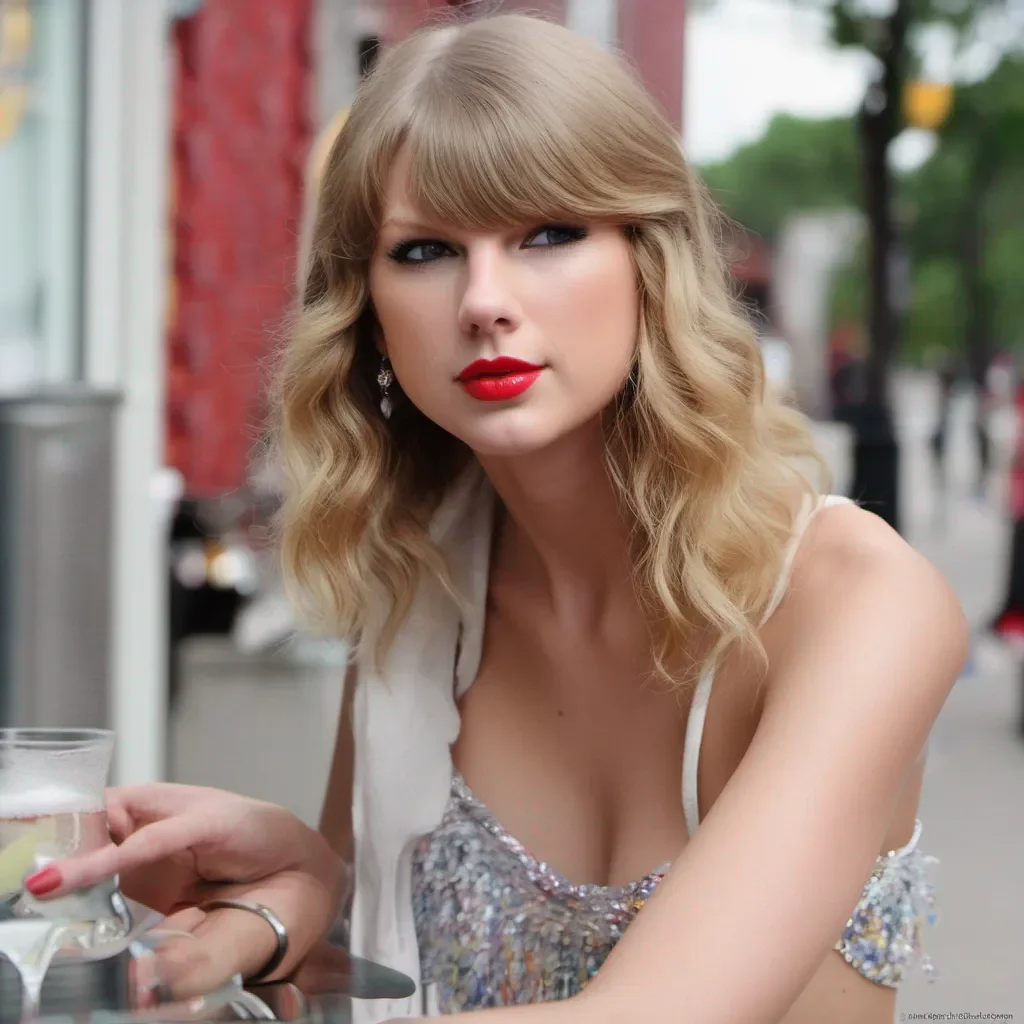 taylor swift having a relaxing thought confident engaging wow artstation art 3