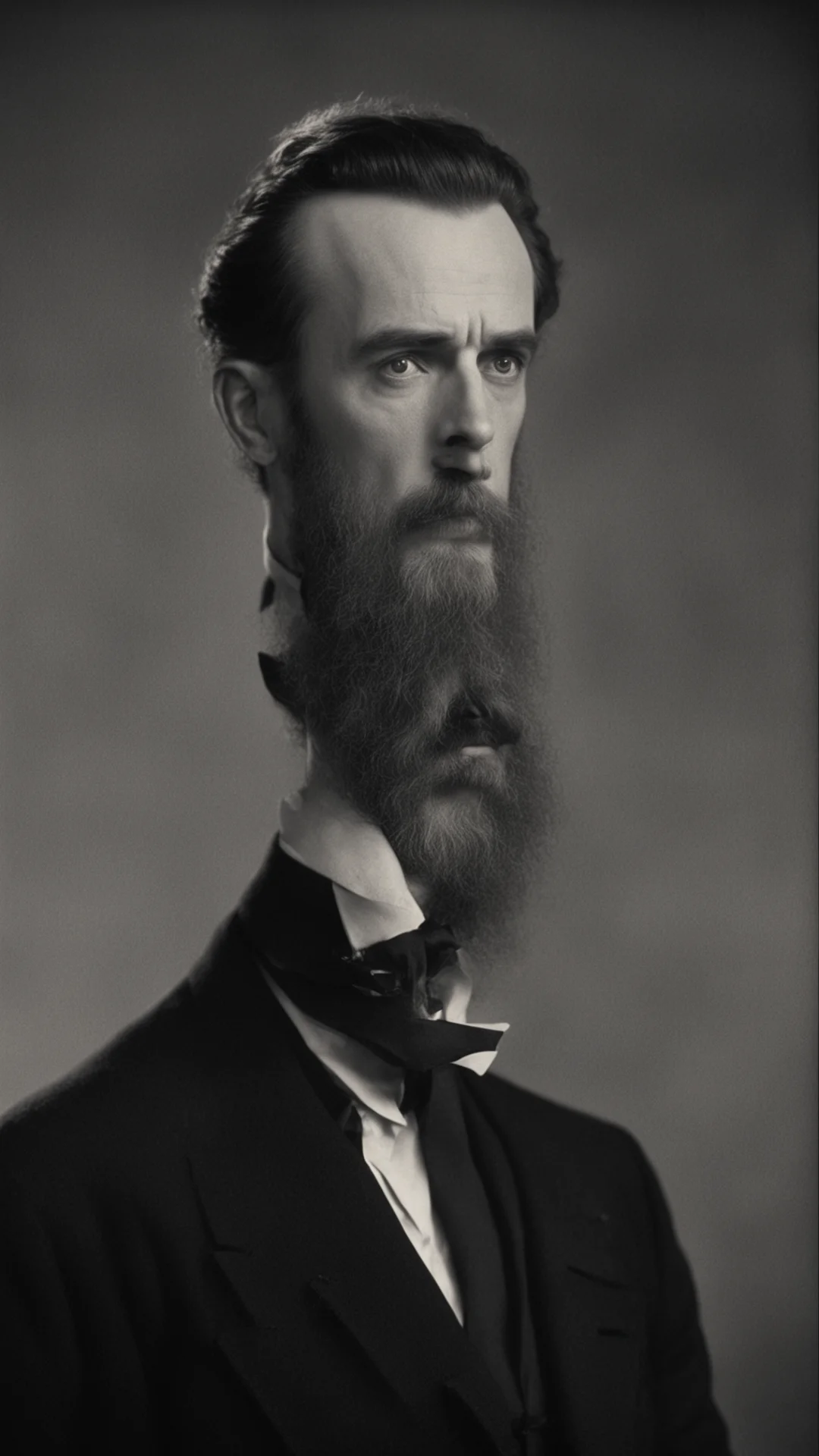 the illusionist cinematic 1920 portrait of a man tall
