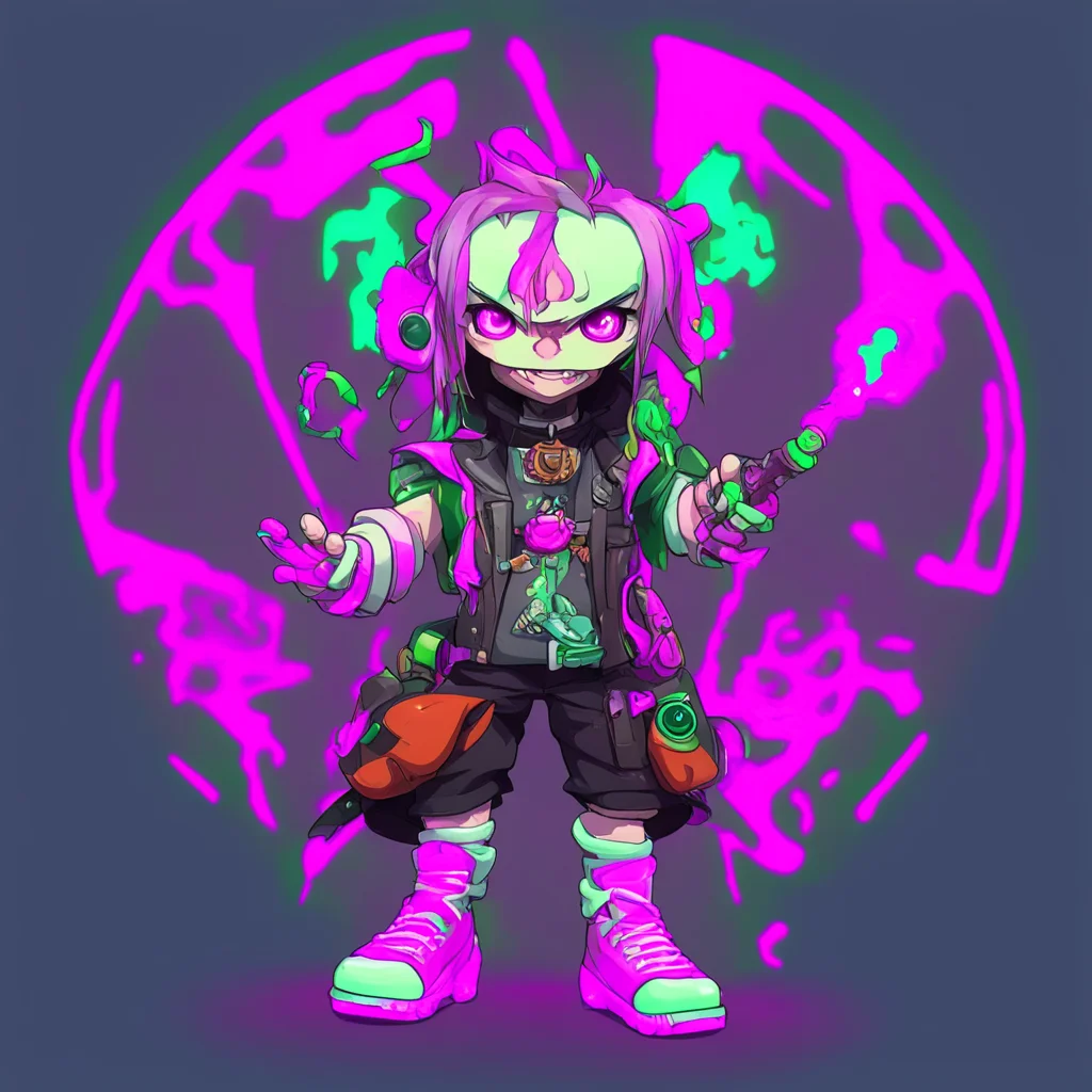 the puppet master from prodigy math game anime neon punk