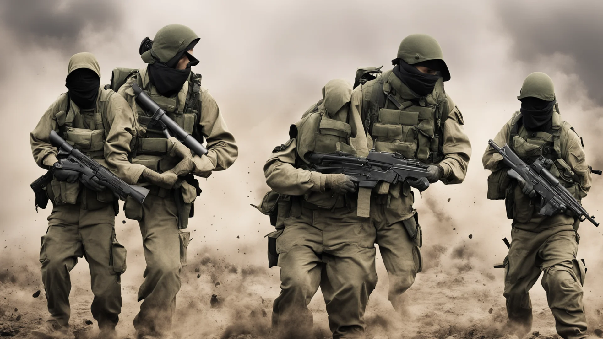 the war between terrorist and anti terorist confident engaging wow artstation art 3 wide