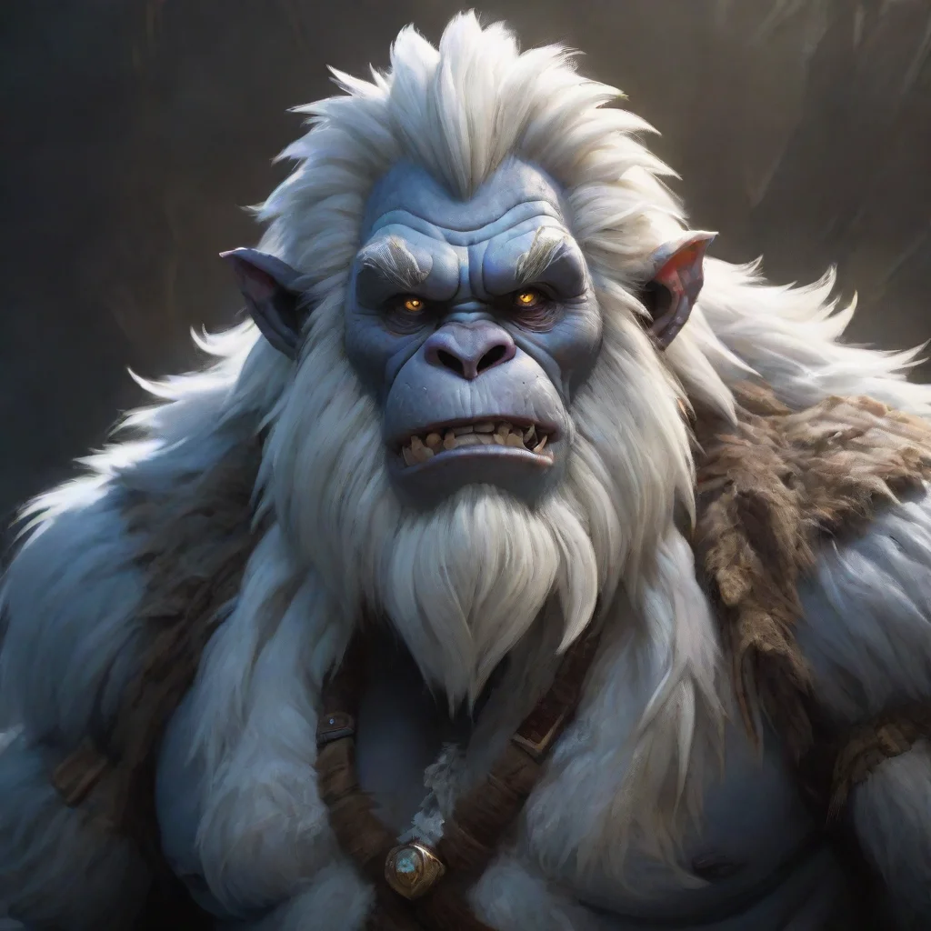 the yeti king character design portrait designed by sawoozer akitipe studios craig mullins ar 23