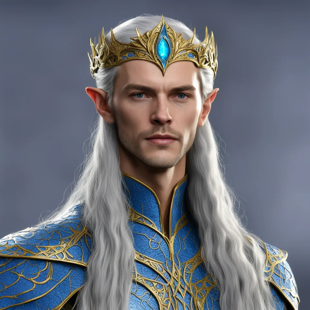 thingol with circlet amazing awesome portrait 2