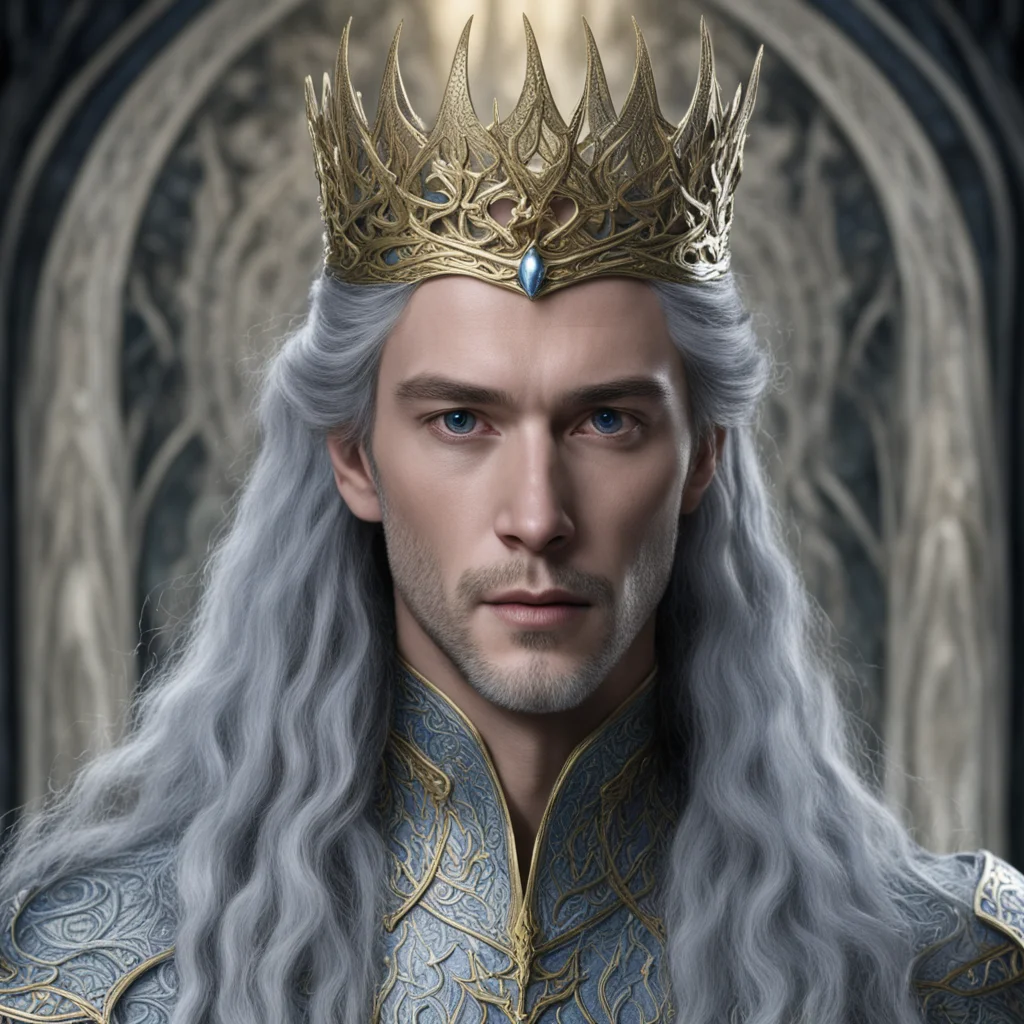 aithingol with crown confident engaging wow artstation art 3