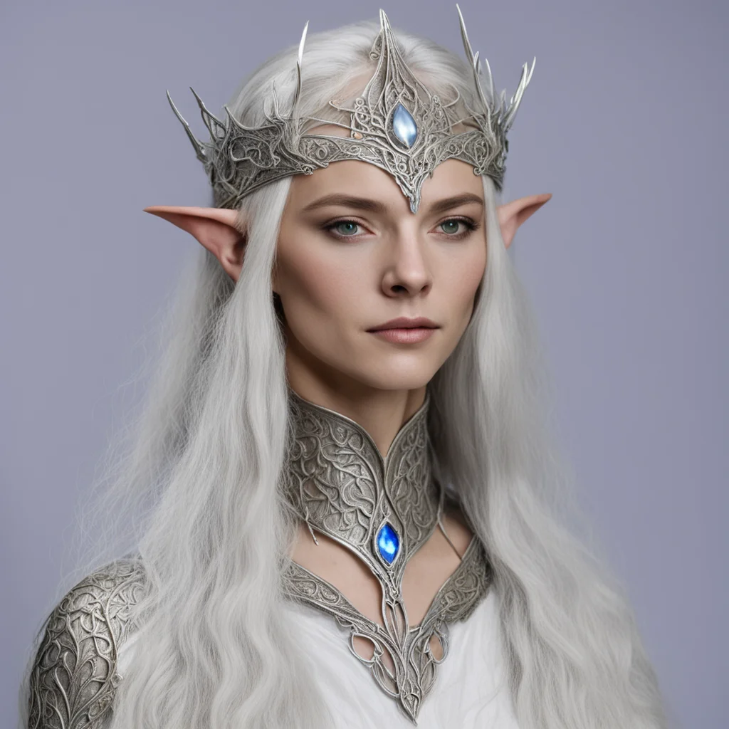 thingol with silver sindar elvish circlet good looking trending fantastic 1