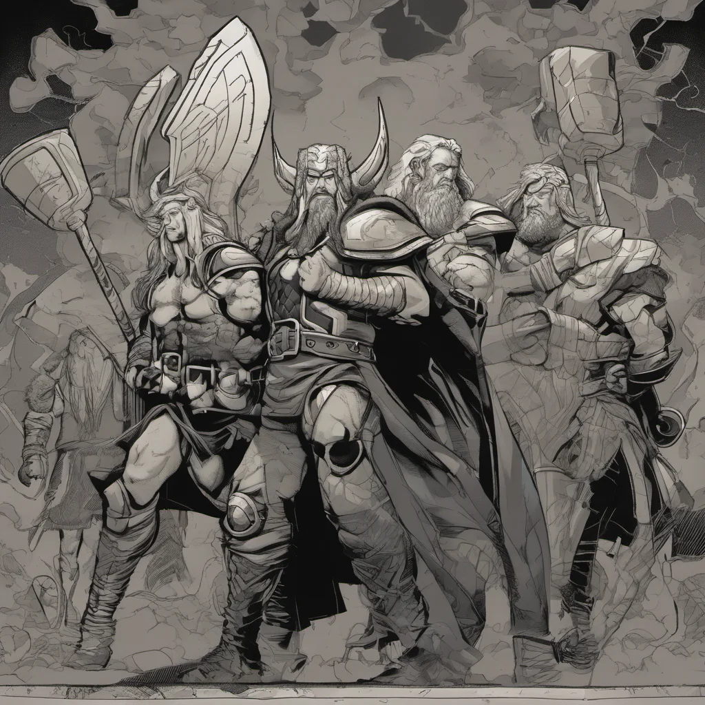 thors  confident engaging wow artstation art 3