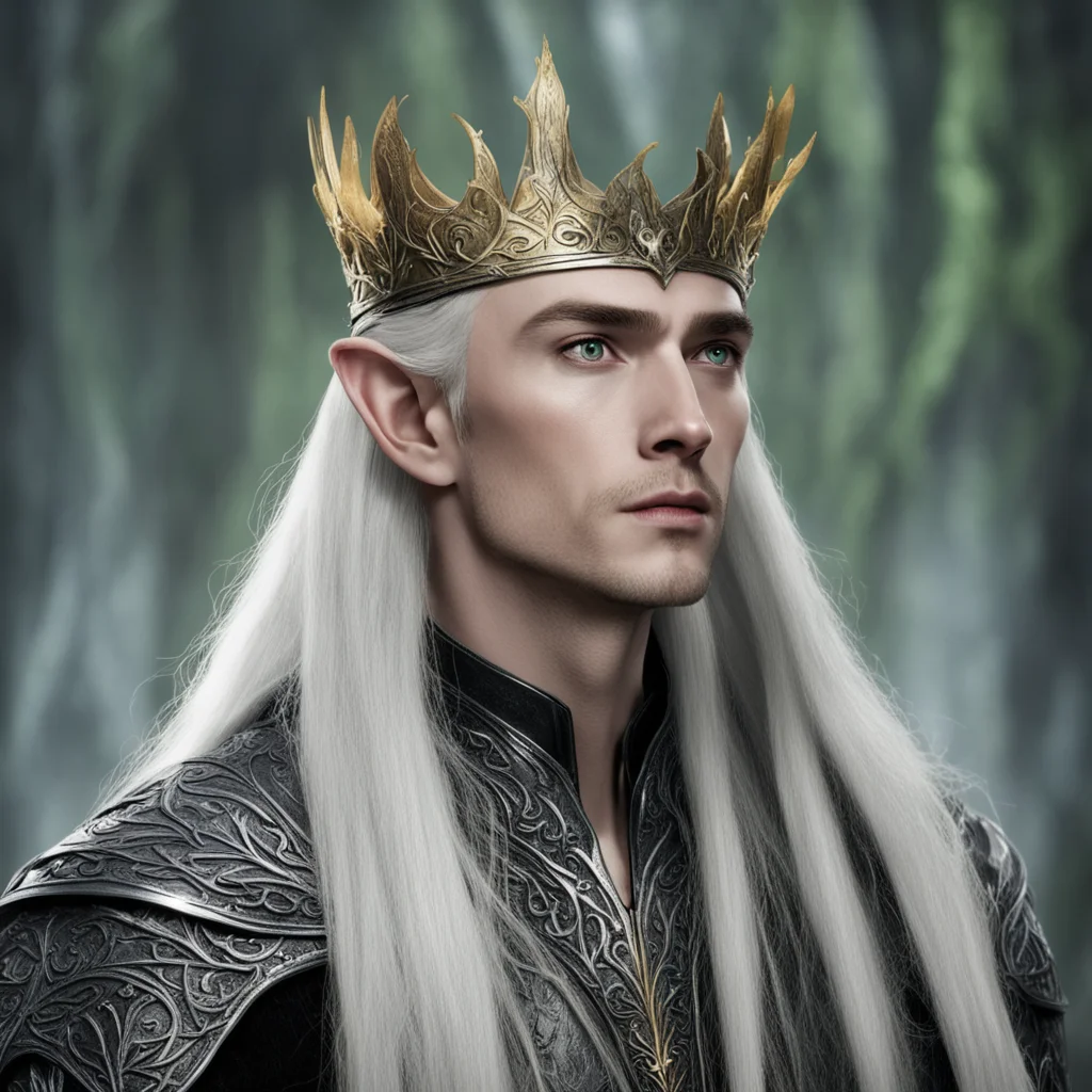 thranduil with elvish crown good looking trending fantastic 1