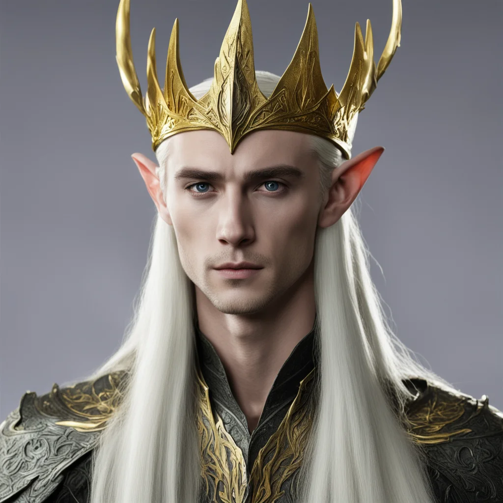 aithranduil with gold wood elf diadem