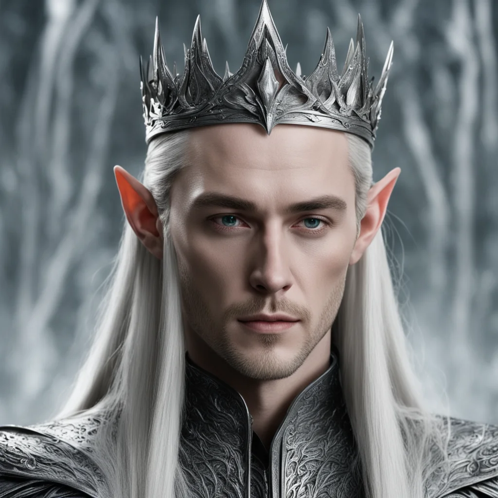 aithranduil with silver crown