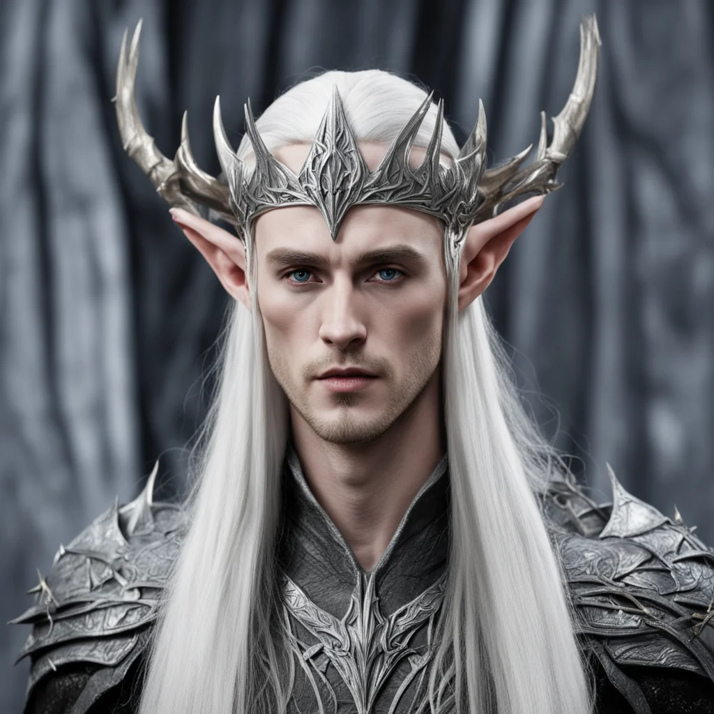 thranduil with silver wood elf circlet good looking trending fantastic 1