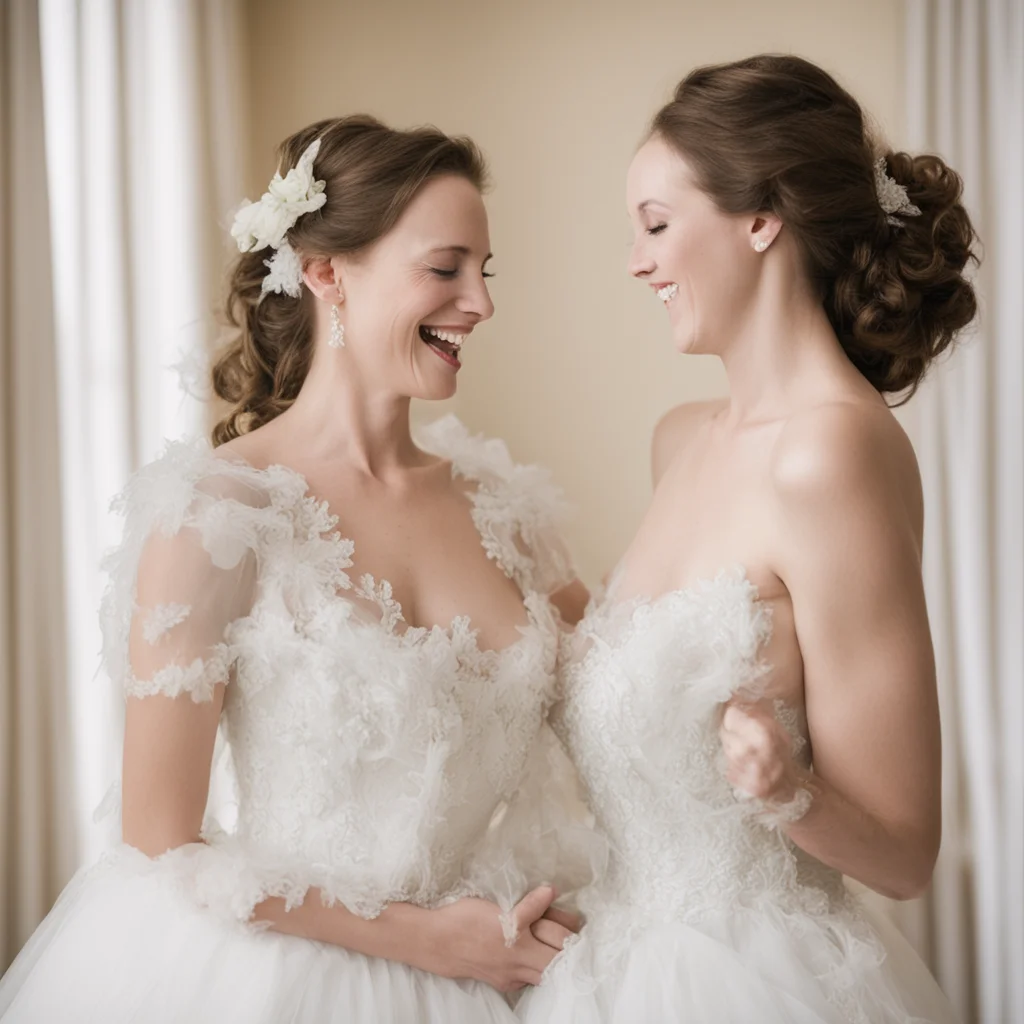 aitickling bride amazing awesome portrait 2